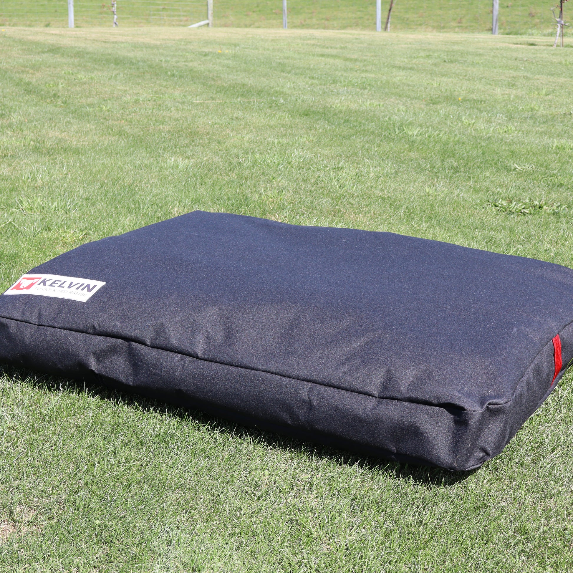 Tussock large dog bed made from durable premium canvas outer with zip for cleaning and filled with 100% NZ wool insulation